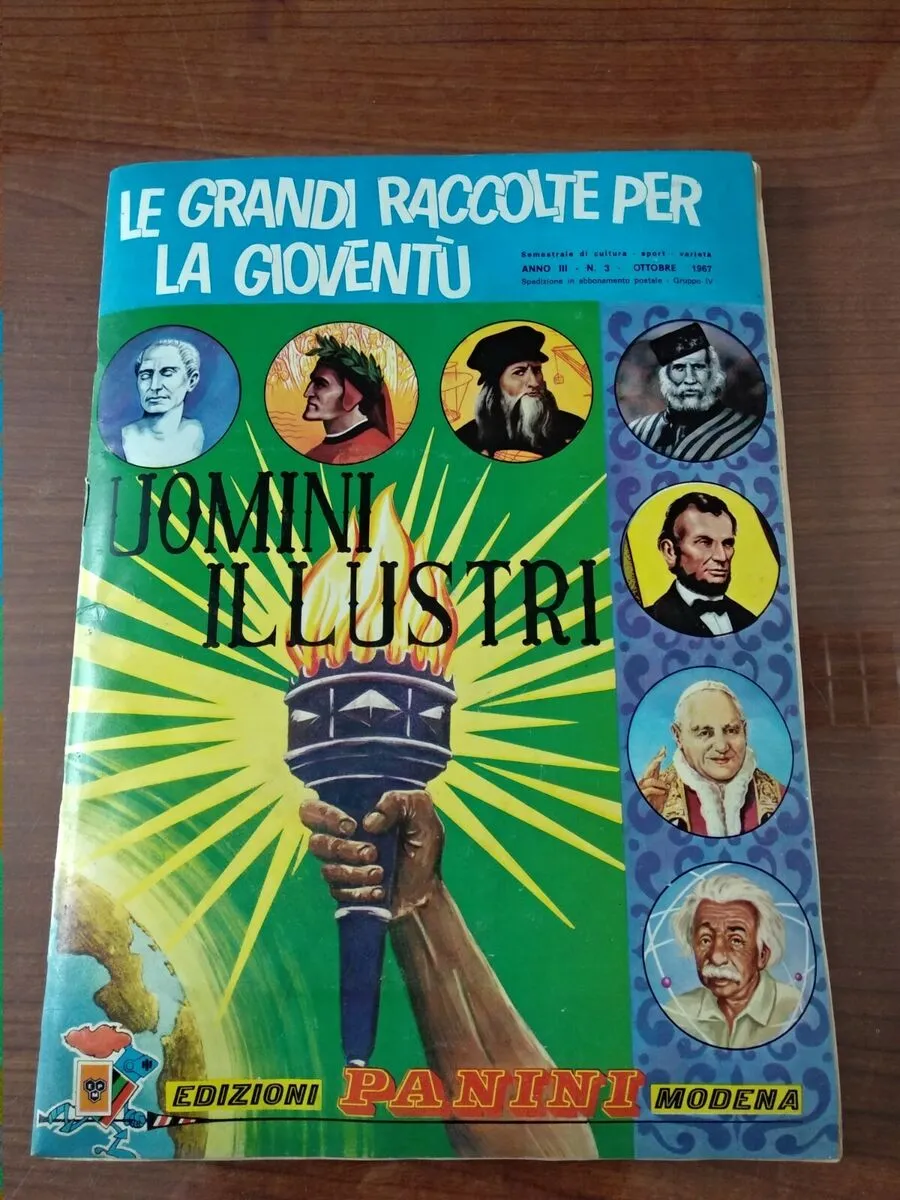 Dalle Figurine alla Storia: L’Eredità Didattica della Raccolta 'Uomini Illustri' Panini nella Formazione Scolastica