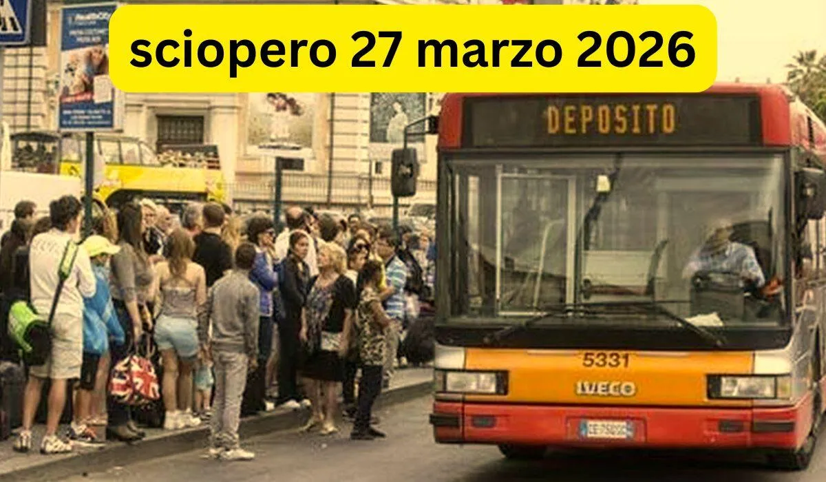 Sciopero 27 marzo 2026: trasporti, scuola e stampa si fermano. Ecco cosa sapere