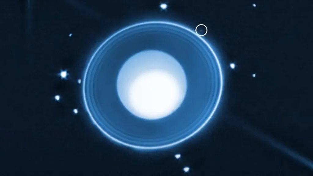 Urano e la Nuova Luna Scoperta: Svelata S/2025-U1 Grazie al James Webb, Denominazione in Arrivo?