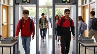 Sicurezza nelle scuole: il 60% dei giovani favorevole all'installazione di metal detector