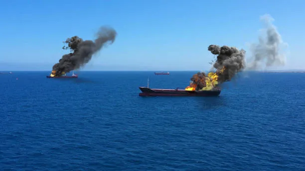 Stretto di Hormuz, l'Iran bombarda tre navi cargo: petrolio verso i 200 dollari, il G7 chiede libertà di navigazione