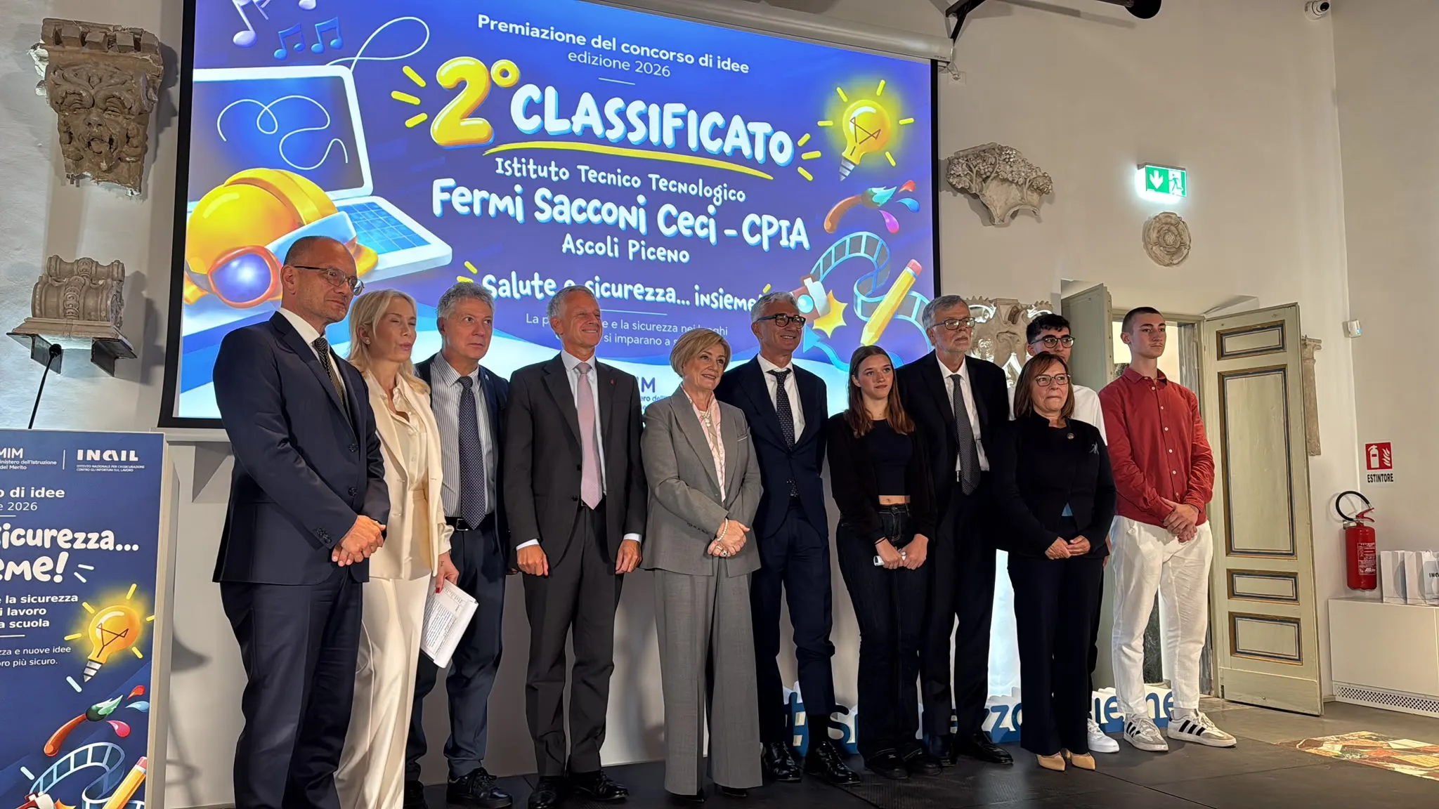 Terza edizione concorso Salute e sicurezza insieme: vince Grottammare. La premiazione con la ministra Calderone