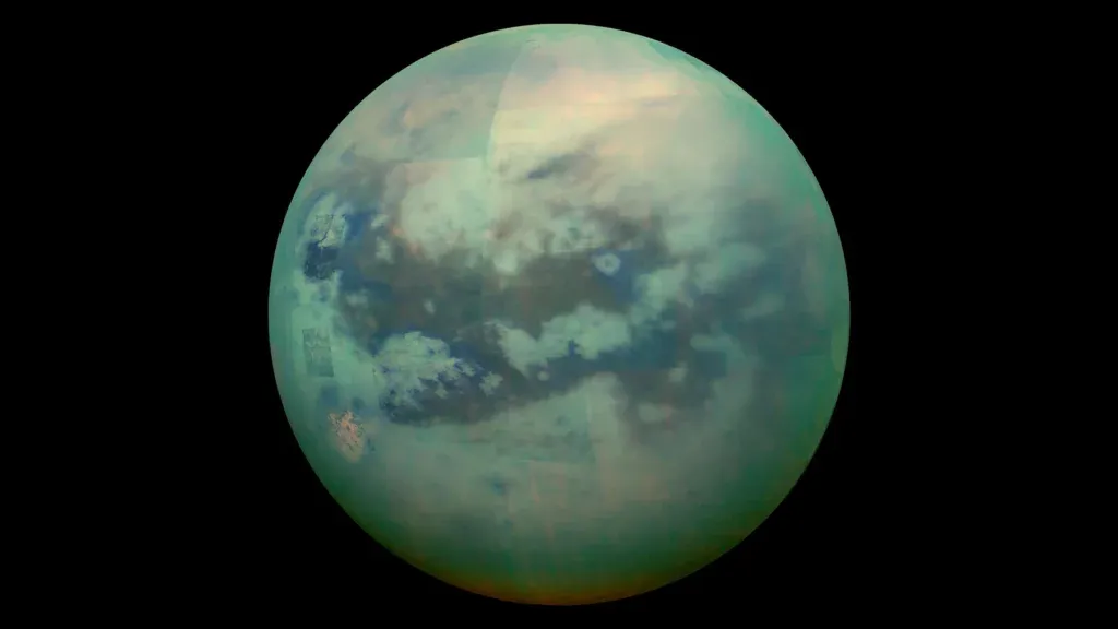 Possibili vescicole simili a cellule nei laghi di Titano