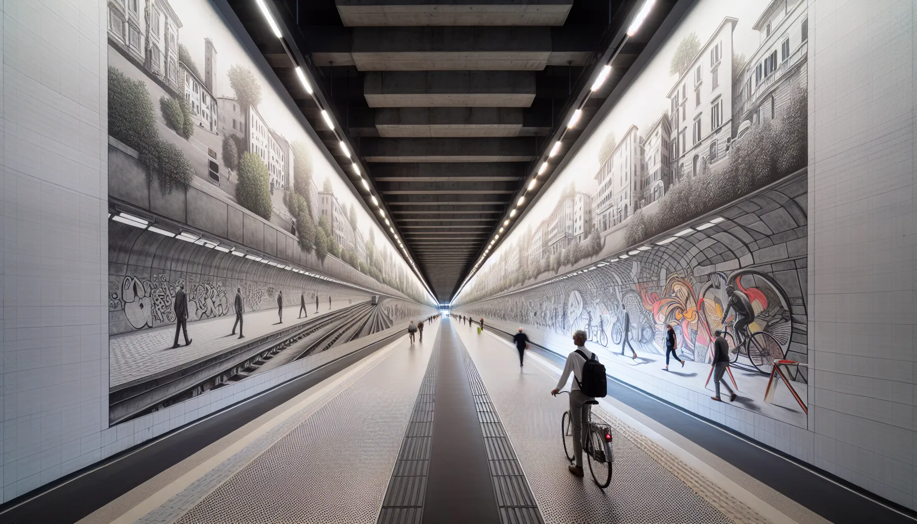 Trame di Futuro: Saipem e l’Istituto Steiner trasformano il sottopasso di Rogoredo con un murale di 85 metri