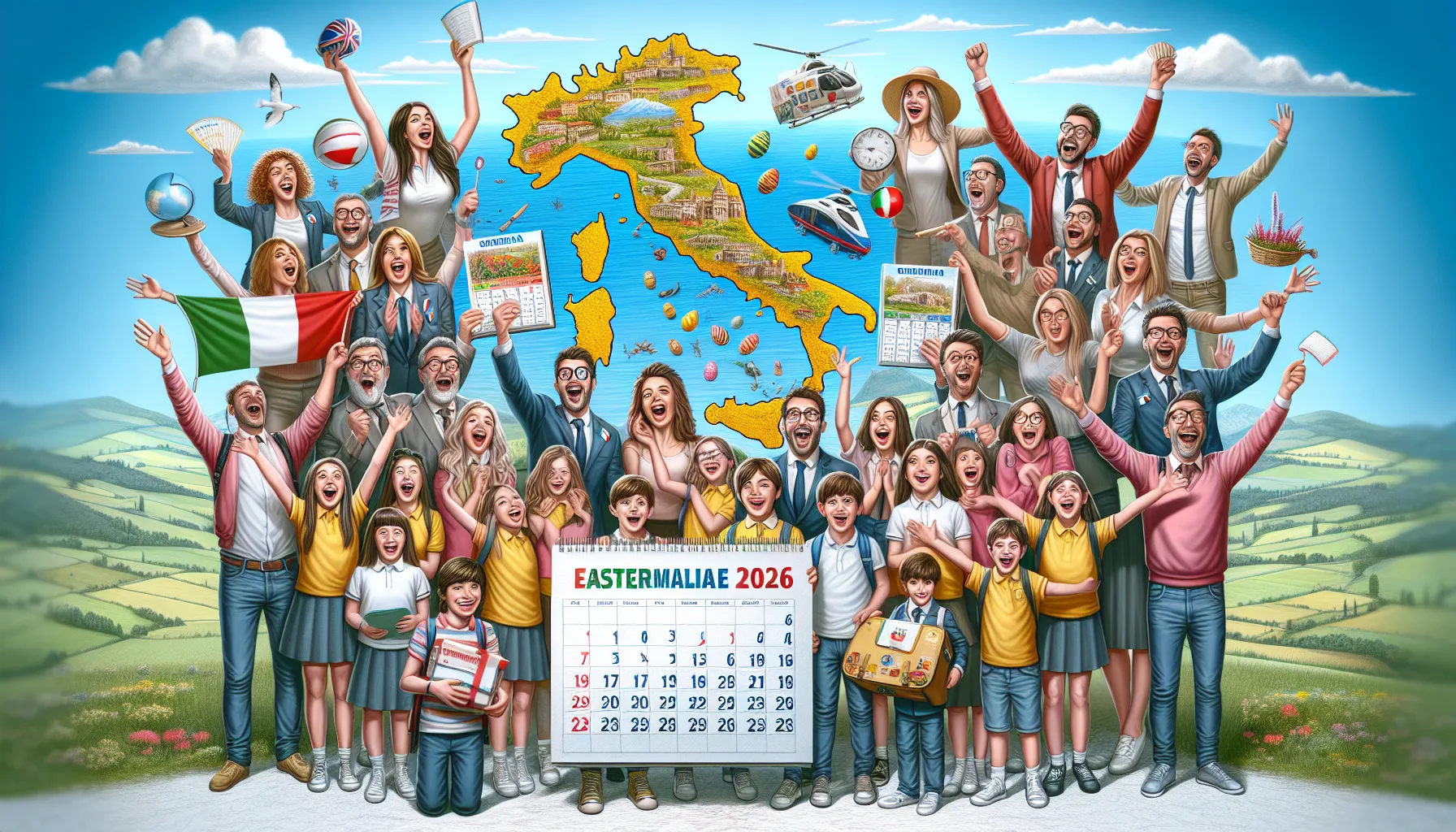 Vacanze di Pasqua 2026 a scuola: tutte le date regione per regione