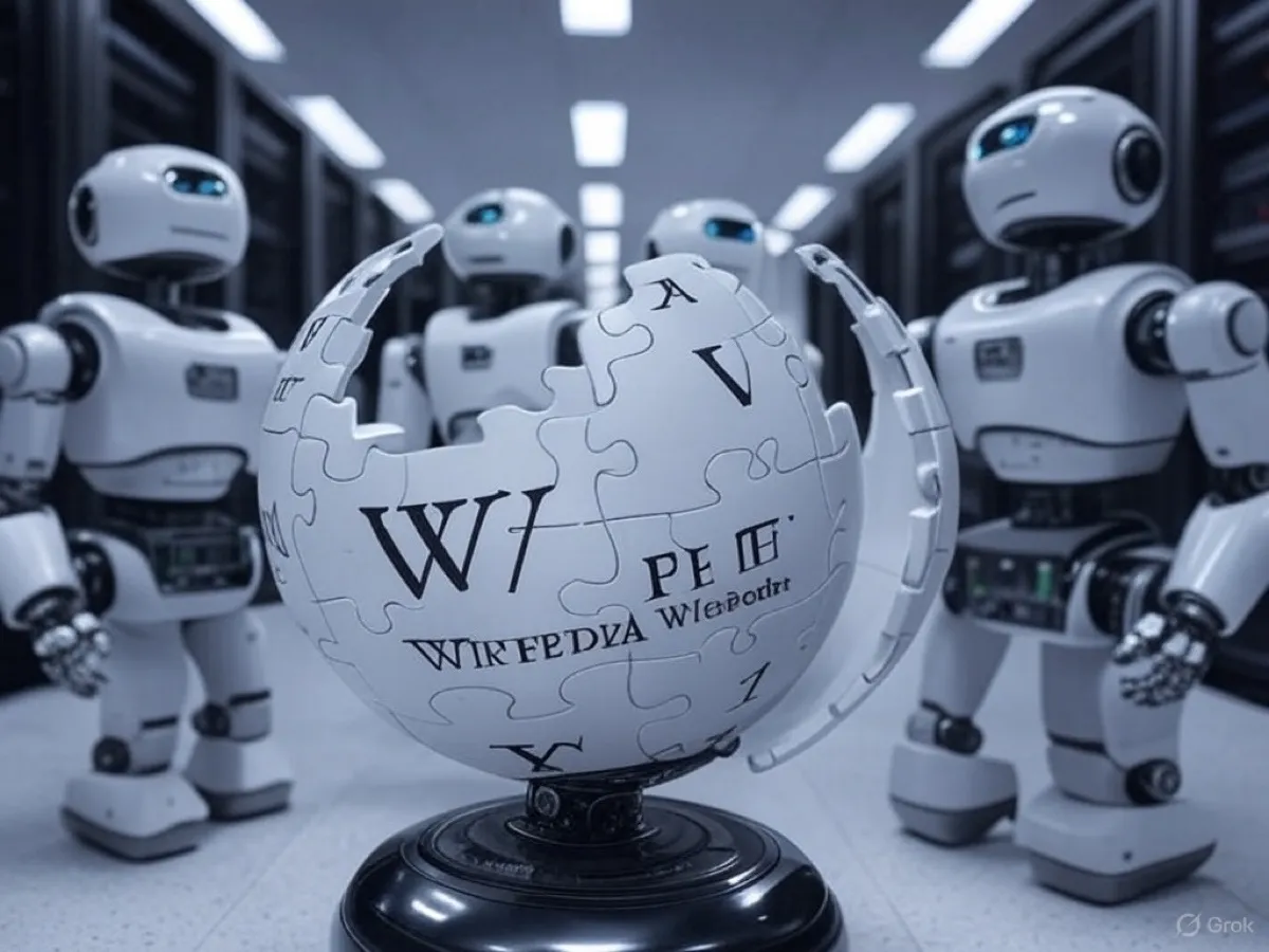 Wikipedia rafforza la lotta ai contenuti generati da IA: Cancellazione rapida per gli articoli non revisionati